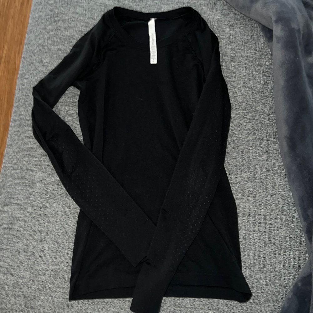 lululemon black swiftly tech long sleeve